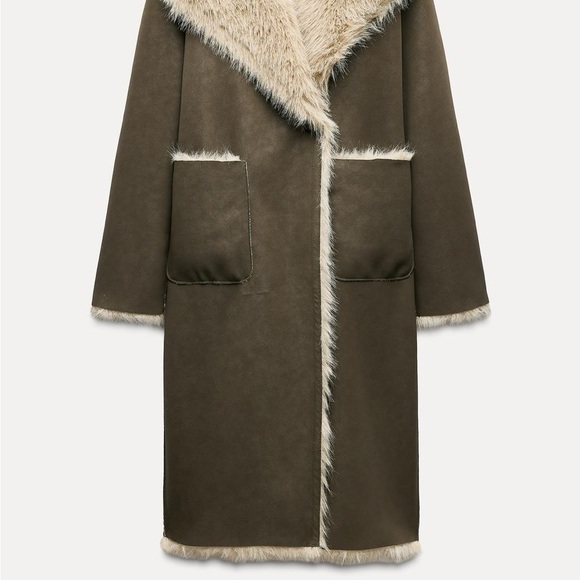 NWT!!Zara coat. - Picture 4 of 13